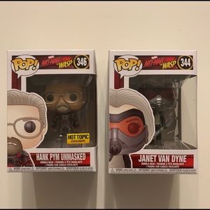 Hank & Janet-Ant-Man-WASP-Funko Pop!